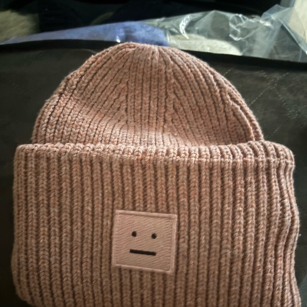 Acne  Blush Knit Hat